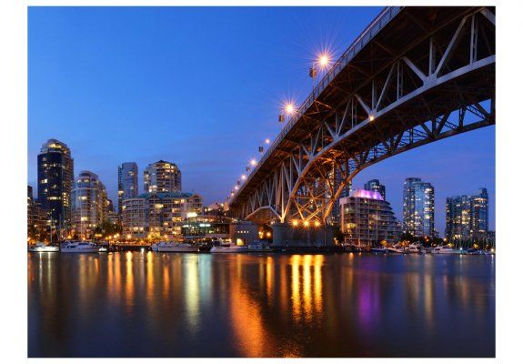Fototapeta - Granville Bridge - Vancouver (Kanada)