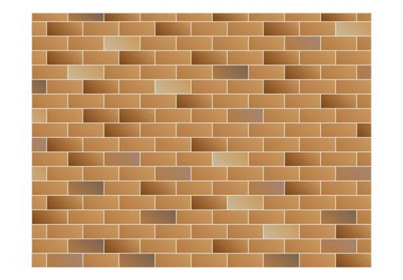 Fototapeta - Bright brick wall