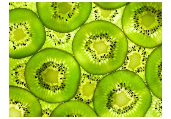Fototapeta - Fresh kiwi pattern