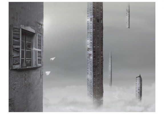 Fototapeta - Betonowe wieże
