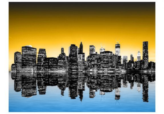Fototapeta - Sunny glow over New York