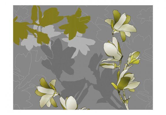 Fototapeta - Zielone magnolie