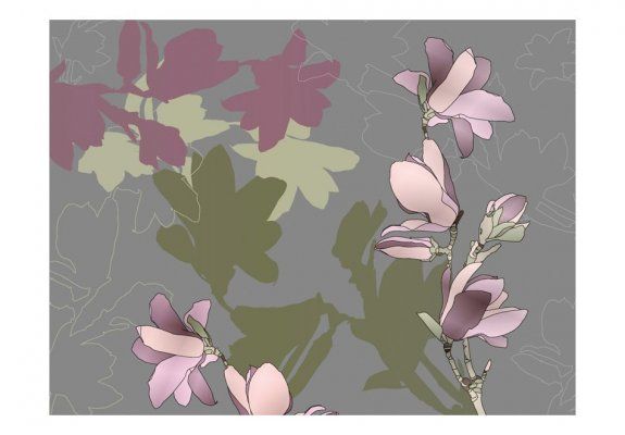 Fototapeta - Kremowe magnolie