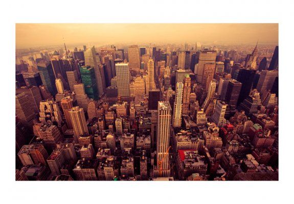 Fototapeta - Manhattan z lotu ptaka, Nowy Jork