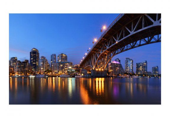 Fototapeta - Granville Bridge - Vancouver (Kanada)