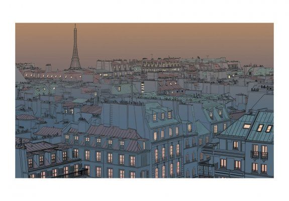 Fototapeta - Dobry wieczór Paryżu