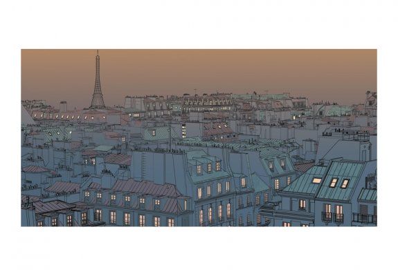 Fototapeta XXL - Dobry wieczór Paryżu
