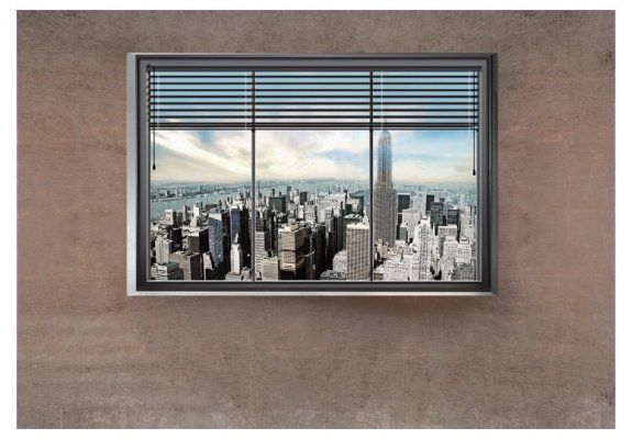 Fototapeta - Nowojorskie okno