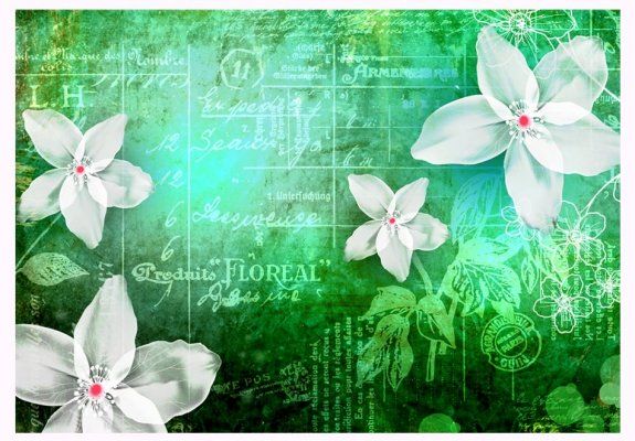 Fototapeta - Floral notes III