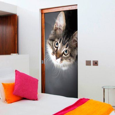 Fototapeta na drzwi - Uroczy kotek