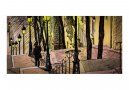 Fototapeta XXL - Lonely walk through Montmartre