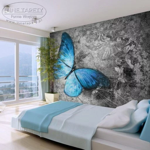 Fototapeta - Blue butterfly