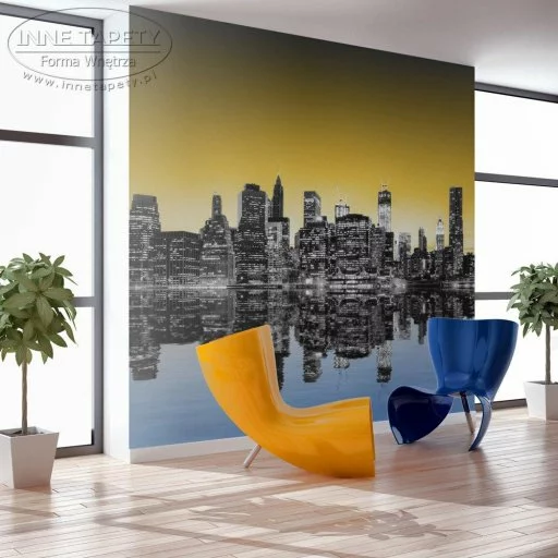 Fototapeta - Sunny glow over New York