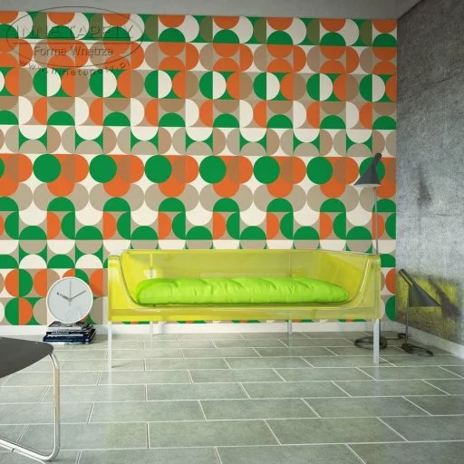 Fototapeta - Avant-garde graphic pattern