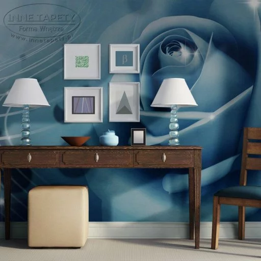 Fototapeta - Blue rose