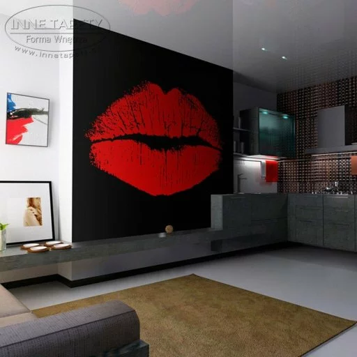 Fototapeta - Sensual lips