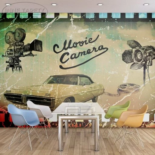 Fototapeta - Lights, camera, action!