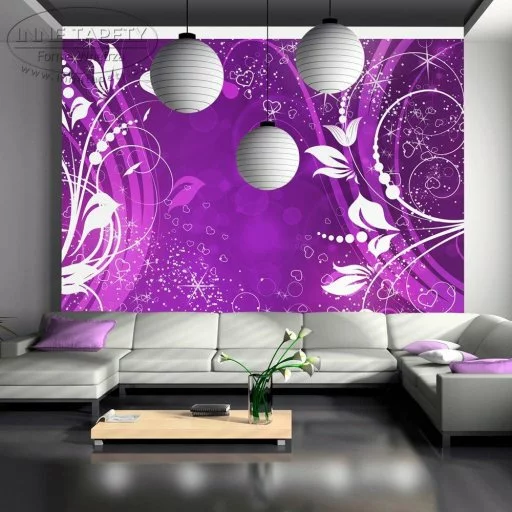 Fototapeta - Purpurowe oblicze magii