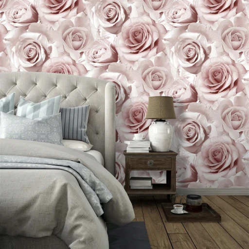 Tapeta UGEPA 315846 RÓŻOWE RÓŻE 3D