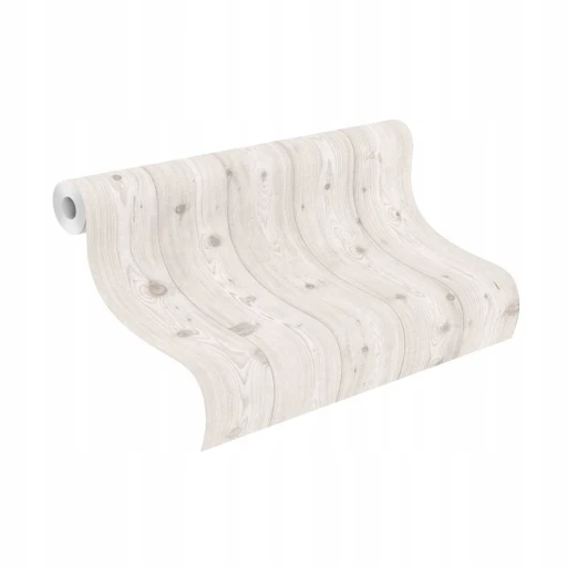 Tapeta RASCH 285208 DESKA BIELONA