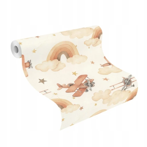 Tapeta RASCH 301557 SAMOLOTY DZIECIĘCA