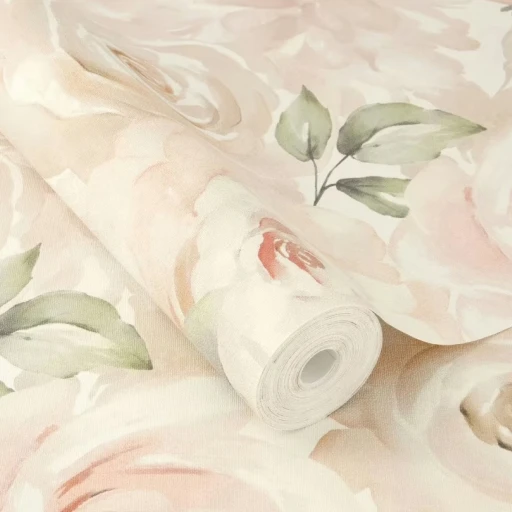 Tapeta RASCH 582314 KWIATY RÓŻE