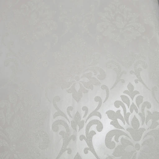 Tapeta RASCH 509540 ORNAMENT BROKAT PERŁA ECRU