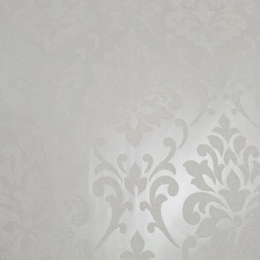 Tapeta RASCH 509540 ORNAMENT BROKAT PERŁA ECRU