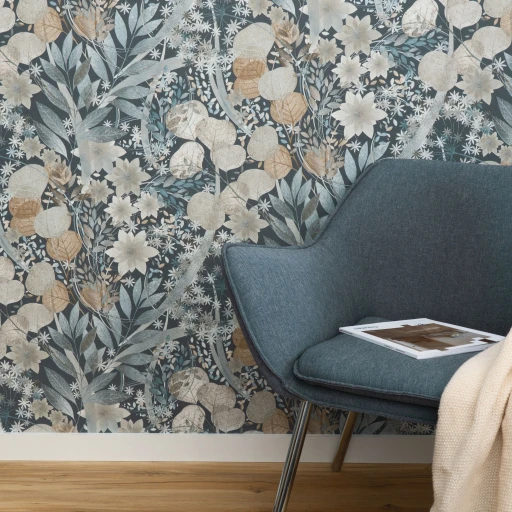 Tapeta ERISMANN 10506-44 TRAWY KWIATY BOHO