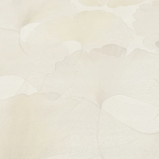 Tapeta ERISMANN 10470-14 LIŚCIE ECRU MIŁORZĄB GINKO