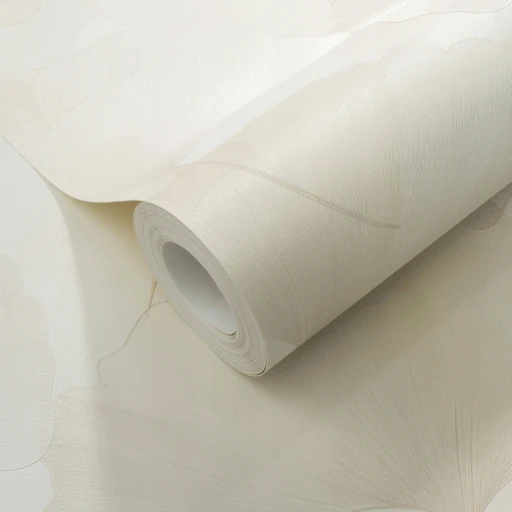 Tapeta ERISMANN 10470-14 LIŚCIE ECRU MIŁORZĄB GINKO