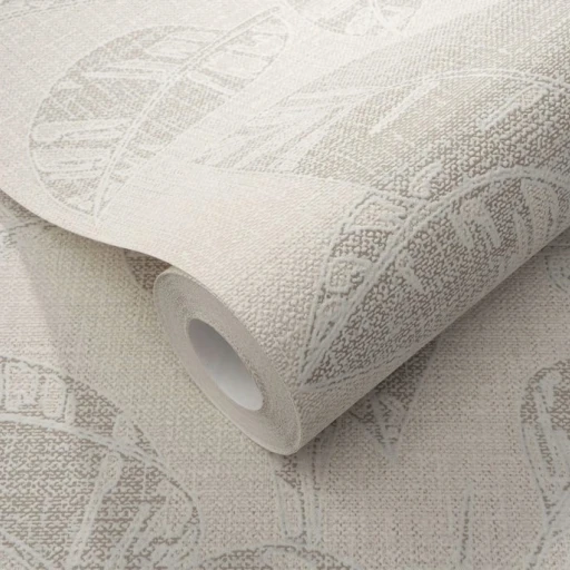 Tapeta ERISMANN 10459-02 LIŚCIE PŁÓTNO