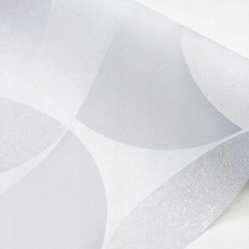 Tapeta SINTRA 511428 SZARA GEOMETRYCZNA KOŁA