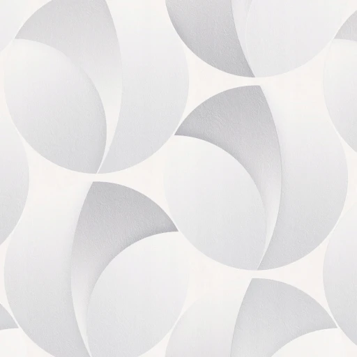 Tapeta SINTRA 511428 SZARA GEOMETRYCZNA KOŁA