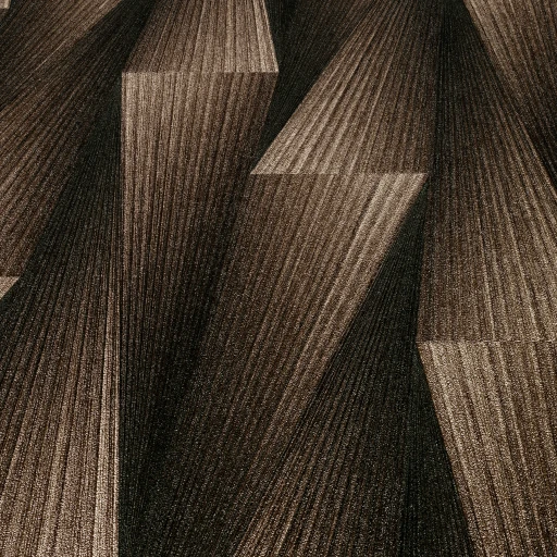 Tapeta ERISMANN 10526-11 GEOMETYRYCZNY WZÓR BRĄZOWA
