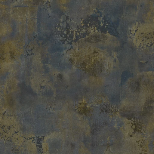 Tapeta GRANDECO 186402 BETON GRAFITOWY ZŁOTY